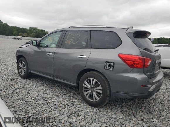 2019 Nissan Pathfinder S z VIN 5N1DR2MN8KC633870, wystawiony jako Copart lot #52350895 z przebiegiem 101 396 mil mil oraz Nie do naprawy • Non repairable. Historia ofert i sprzedaży dostępna na DreamBid. Obrazek 2.