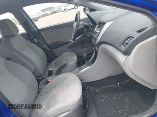 2013 Hyundai Accent GLS with VIN KMHCT4AEXDU422146, listed as a IAAI auction lot 42458301 with 177,335 mi miles and . Bid and sale history available at DreamBid. Image 5.
