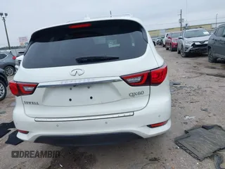 2020 Infiniti QX60 Pure with VIN 5N1DL0MN7LC545576, listed as a IAAI auction lot 41615817 with 62,858 mi miles and . Bid and sale history available at DreamBid. Image 16.