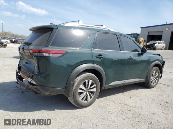2022 Nissan Pathfinder SL z VIN 5N1DR3CA0NC242799, wystawiony jako Copart lot #50532655 z przebiegiem 116 338 mil mil oraz Szkoda całkowita • Salvage title. Historia ofert i sprzedaży dostępna na DreamBid. Obrazek 3.
