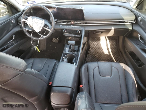 2024 Hyundai Elantra Limited with VIN KMHLP4DG8RU818133, listed as a Copart auction lot 45331905 with 13,647 mi miles and Salvage Title. Bid and sale history available at carsss.com. Image 8.