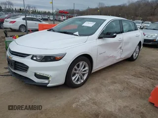 2017 Chevrolet Malibu LT with VIN 1G1ZE5ST6HF187260, listed as a IAAI auction lot 41869143 with 72,605 mi miles and . Bid and sale history available at DreamBid. Image 2.