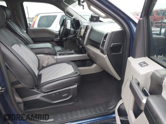 2020 Ford F-150 XL with VIN 1FTEW1CP9LKD49119, listed as a IAAI auction lot 41554139 with 117,592 mi miles. Bid and sale history available at carsss.com. Image 5.