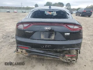 2018 Kia Stinger Premium with VIN KNAE25LA2J6017296, listed as a Copart auction lot 80624334 with 102,407 mi miles and Salvage Title. Bid and sale history available at DreamBid. Image 6.