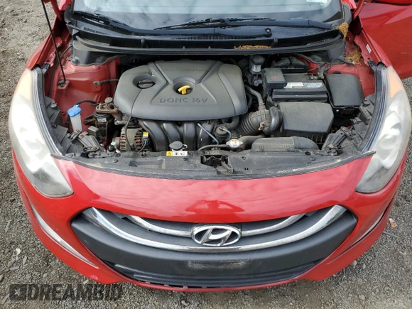 2013 Hyundai Elantra GT with VIN KMHD35LE0DU027349, listed as a Copart auction lot 58259844 with 169,161 mi miles and Salvage Title. Bid and sale history available at carsss.com. Image 11.