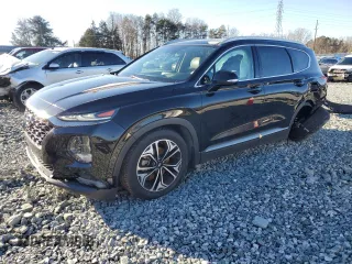 2019 Hyundai Santa Fe Ultimate with VIN 5NMS53AA2KH050937, listed as a Copart auction lot 87272074 with 40,286 mi miles and Salvage Title. Bid and sale history available at carsss.com. Image 1.