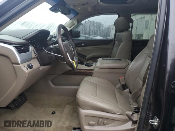 2015 GMC Yukon SLT with VIN 1GKS1BKC9FR278056, listed as a Copart auction lot 44989505 with 205,885 mi miles and Salvage Title. Bid and sale history available at carsss.com. Image 7.