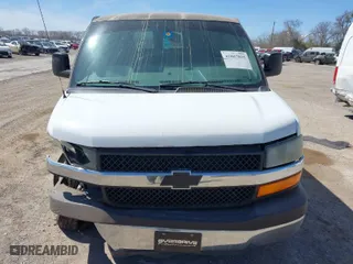2014 Chevrolet Express Passenger LT with VIN 1GAZG1FG6E1181922, listed as a IAAI auction lot 41807855 with 42,907 mi miles. Bid and sale history available at carsss.com. Image 12.