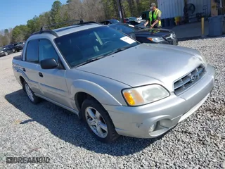 2004 Subaru Baja Sport with VIN 4S4BT62C247100541, listed as a IAAI auction lot 41590743 with 166,688 mi miles. Bid and sale history available at carsss.com. Image 1.