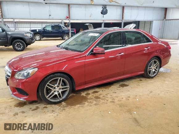 2014 Mercedes-Benz E 350 Luxury with VIN WDDHF8JB8EB050792, listed as a Copart auction lot 41725425 with 83,855 mi miles and Salvage Title. Bid and sale history available at DreamBid. Image 1.