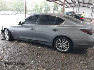 2019 Infiniti Q50 3.0t Signature Edition with VIN JN1EV7APXKM519048, listed as a IAAI auction lot 40445241 with 99,705 mi miles. Bid and sale history available at carsss.com. Image 14.