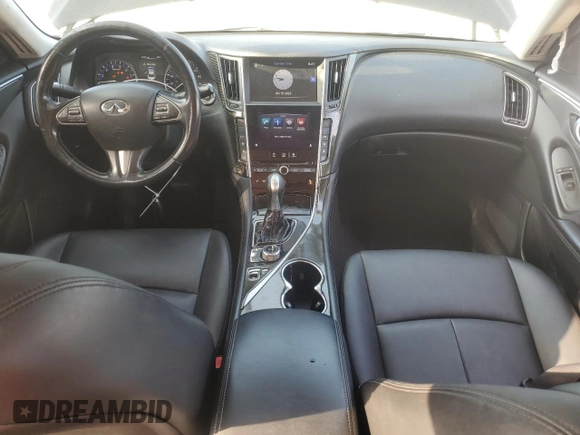 2014 Infiniti Q50 Hybrid Premium z VIN JN1AV7AP7EM690200, wystawiony jako Copart lot #57502835 z przebiegiem 144 447 mil mil oraz Nie do naprawy. Historia ofert i sprzedaży dostępna na DreamBid. Obrazek 8.