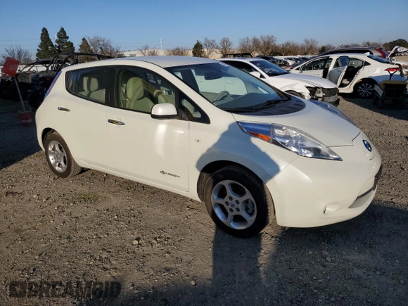 2011 Nissan LEAF SL with VIN JN1AZ0CP3BT004857, listed as a Copart auction lot 45023395 with 68,637 mi miles and Clean Title. Bid and sale history available at carsss.com. Image 7.