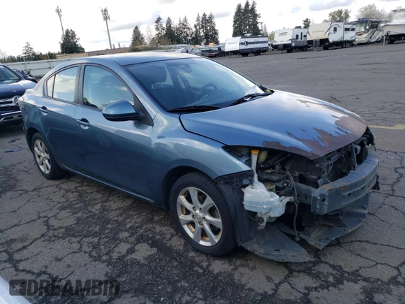 2010 Mazda 3 i Touring with VIN JM1BL1SF2A1334338, listed as a Copart auction lot 51437835 with Not Provided miles and Salvage Title. Bid and sale history available at DreamBid. Image 4.