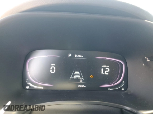 2023 Kia Soul LX with VIN KNDJ23AU0P7849953, listed as a Copart auction lot 56181825 with 13,656 mi miles and Salvage Title. Bid and sale history available at DreamBid. Image 9.