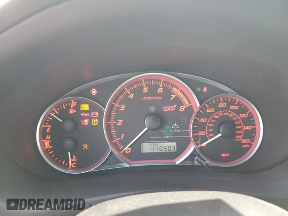 2011 Subaru WRX WRX STI with VIN JF1GR8H68BL806610, listed as a Copart auction lot 59730055 with 110,503 mi miles and Clean title. Bid and sale history available at DreamBid. Image 9.