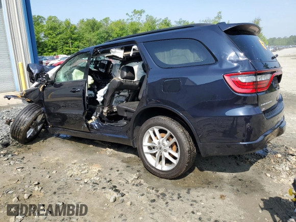 2024 Dodge Durango GT Plus with VIN 1C4RDJDGXRC192516, listed as a Copart auction lot 57292615 with Not provided miles and Non repairable. Bid and sale history available at DreamBid. Image 2.