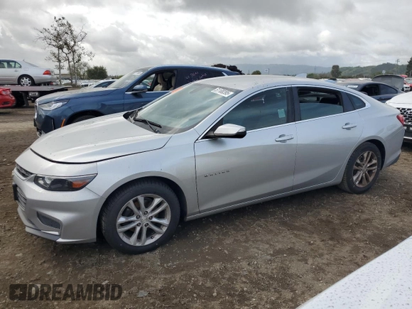 2016 Chevrolet Malibu LT with VIN 1G1ZE5ST5GF284674, listed as a Copart auction lot 51108395 with 131,117 mi miles and Salvage Title. Bid and sale history available at carsss.com. Image 1.