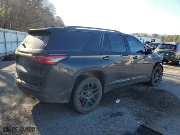 2023 Chevrolet Traverse Premier with VIN 1GNERKKWXPJ147687, listed as a Copart auction lot 86810824 with 35,020 mi miles and Salvage Title. Bid and sale history available at carsss.com. Image 3.