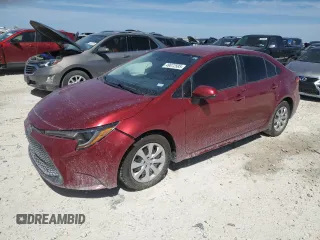 2022 Toyota Corolla LE with VIN 5YFEPMAE3NP323801, listed as a Copart auction lot 49072585 with 67,252 mi miles and Salvage Title. Bid and sale history available at carsss.com. Image 1.