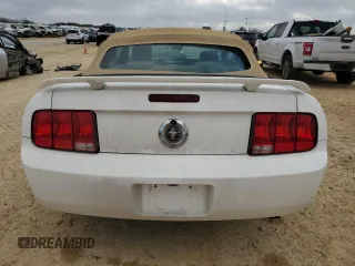 2006 Ford Mustang Standard with VIN 1ZVFT84N365149453, listed as a Copart auction lot 46847655 with 146,085 mi miles and Salvage Title. Bid and sale history available at carsss.com. Image 6.