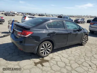 2014 Honda Civic Sedan EX-L with VIN 19XFB2F96EE012416, listed as a Copart auction lot 54195665 with 189,574 mi miles and Salvage Title. Bid and sale history available at carsss.com. Image 3.