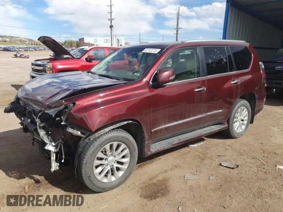 2019 Lexus GX 460 z VIN JTJBM7FX0K5219876, wystawiony jako Copart lot #53747275 z przebiegiem 124 327 mil mil oraz Szkody całkowita. Historia ofert i sprzedaży dostępna na DreamBid. Obrazek 1.