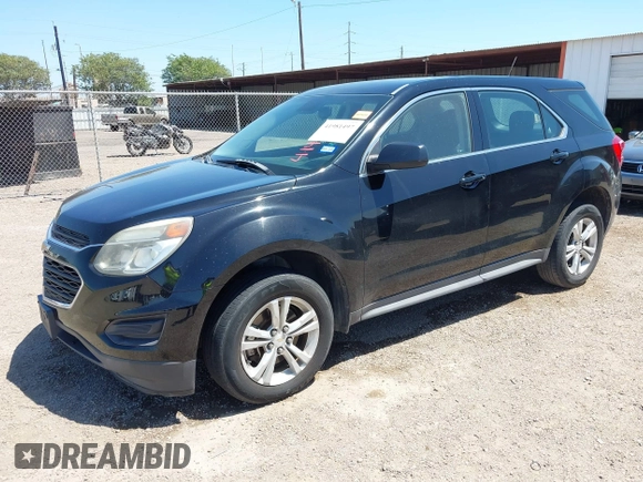 2016 Chevrolet Equinox LS with VIN 2GNALBEK1G6151276, listed as a IAAI auction lot 41981497 with 81,811 mi miles. Bid and sale history available at carsss.com. Image 17.