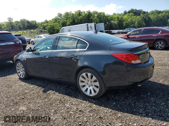 2011 Buick Regal CXL Turbo TO6 z VIN W04G05GV2B1139339, wystawiony jako Copart lot #64932455 z przebiegiem 55 466 mil mil oraz Szkoda całkowita • Salvage title. Historia ofert i sprzedaży dostępna na DreamBid. Obrazek 2.