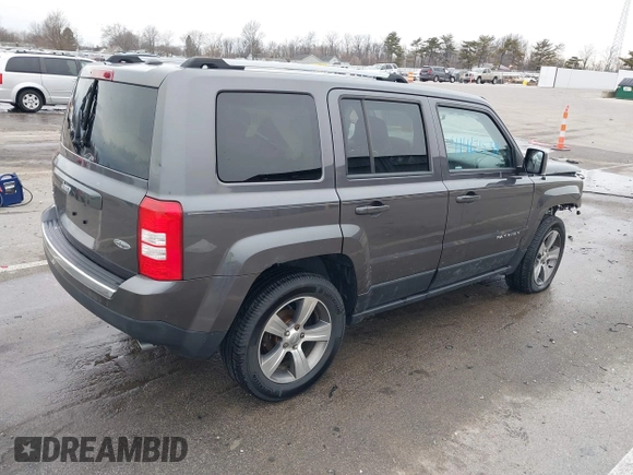 2017 Jeep Patriot High Altitude with VIN 1C4NJRFB8HD206087, listed as a IAAI auction lot 41464234 with 96,345 mi miles. Bid and sale history available at carsss.com. Image 4.
