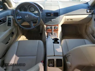 2009 Mercedes-Benz C-Class 3.0L Sport with VIN WDDGF54X79F247565, listed as a Copart auction lot 48390305 with 96,052 mi miles and Salvage Title. Bid and sale history available at carsss.com. Image 8.
