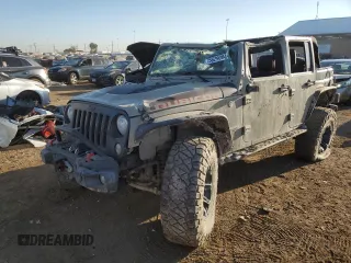 2017 Jeep Wrangler Unlimited Rubicon Recon z VIN 1C4BJWFG1HL717966, wystawiony jako Copart lot #75629094 z przebiegiem 86 562 mil mil oraz Nie do naprawy • Non repairable. Historia ofert i sprzedaży dostępna na DreamBid. Obrazek 1.