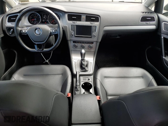 2017 Volkswagen Golf S с VIN 3VW217AU1HM015595, выставлен на аукционе Copart как лот 57384805 с пробегом 49 257 миль миль и Списание • Salvage title. История ставок и продаж доступна на DreamBid. Изображение 8.