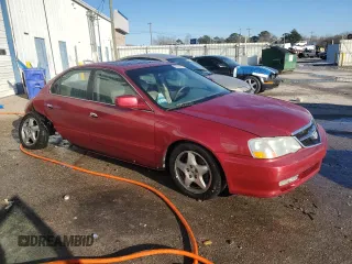 2003 Acura TL with VIN 19UUA56603A009465, listed as a Copart auction lot 89394945 with 0 mi miles and Salvage Title. Bid and sale history available at carsss.com. Image 4.
