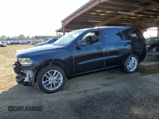 2022 Dodge Durango GT with VIN 1C4RDJDG8NC188376, listed as a Copart auction lot 46633785 with 50,385 mi miles and Clean Title. Bid and sale history available at DreamBid. Image 1.