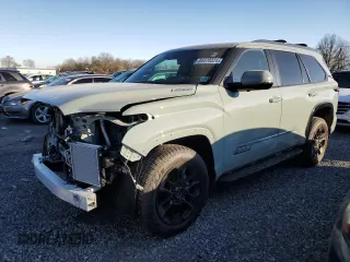 2025 Toyota Sequoia SR5 with VIN 7SVAAABA6SX049250, listed as a Copart auction lot 84479324 with 1,487 mi miles and Salvage Title. Bid and sale history available at carsss.com. Image 1.