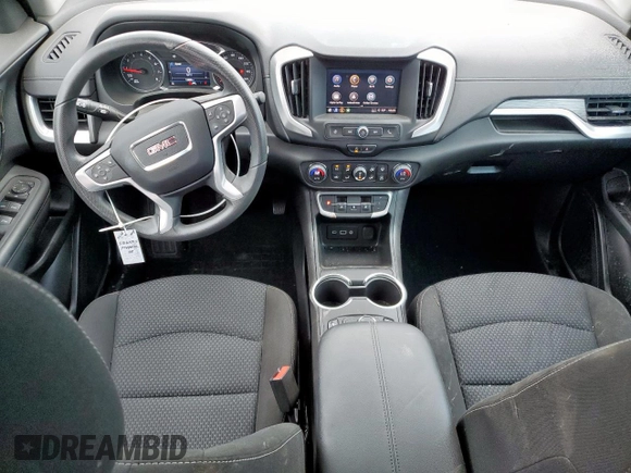 2024 GMC Terrain SLE with VIN 3GKALMEG1RL314074, listed as a Copart auction lot 57644815 with 14,829 mi miles and Salvage title. Bid and sale history available at DreamBid. Image 8.