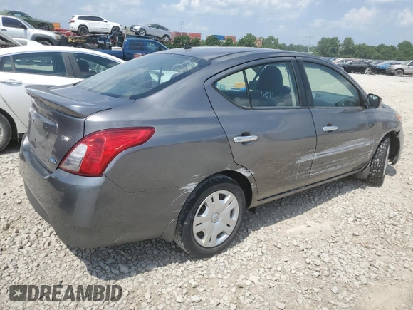 2016 Nissan Versa S Plus with VIN 3N1CN7AP5GL852539, listed as a Copart auction lot 62293585 with 119,106 mi miles and Salvage title. Bid and sale history available at DreamBid. Image 3.
