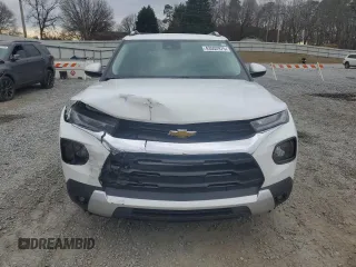 2022 Chevrolet TrailBlazer LT with VIN KL79MPSL4NB058844, listed as a Copart auction lot 43502975 with 57,680 mi miles and Salvage Title. Bid and sale history available at carsss.com. Image 5.