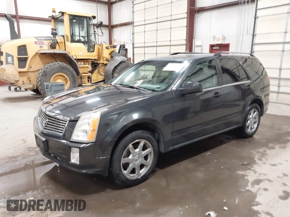 2005 Cadillac SRX with VIN 1GYEE63A550155188, listed as a IAAI auction lot 41442286 with 168,882 mi miles. Bid and sale history available at carsss.com. Image 2.