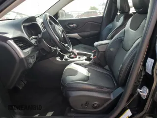 2018 Jeep Cherokee Latitude Plus with VIN 1C4PJLLB2JD524285, listed as a Copart auction lot 51236325 with 133,465 mi miles and Salvage Title. Bid and sale history available at DreamBid. Image 7.
