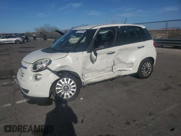 2014 FIAT 500L Easy with VIN ZFBCFABH8EZ018871, listed as a Copart auction lot 52770705 with 198,942 mi miles and Salvage Title. Bid and sale history available at DreamBid. Image 1.