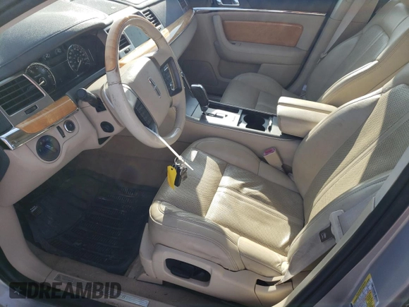 2009 Lincoln MKS with VIN 1LNHM94R99G625422, listed as a Copart auction lot 44603045 with 249,863 mi miles and Salvage Title. Bid and sale history available at carsss.com. Image 7.