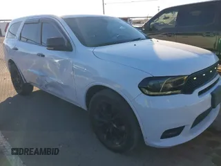 2019 Dodge Durango GT Plus with VIN 1C4RDHDG1KC690912, listed as a IAAI auction lot 41492008 with 125,361 mi miles and . Bid and sale history available at carsss.com. Image 1.