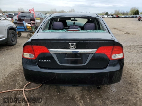 2011 Honda Civic LX-S z VIN 2HGFA1F65BH003775, wystawiony jako Copart lot #56134845 z przebiegiem Nie podano mil oraz Szkoda całkowita • Salvage title. Historia ofert i sprzedaży dostępna na DreamBid. Obrazek 6.
