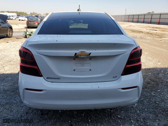2017 Chevrolet Sonic LT with VIN 1G1JD5SH6H4130810, listed as a Copart auction lot 46839195 with 0 mi miles and Salvage Title. Bid and sale history available at carsss.com. Image 6.