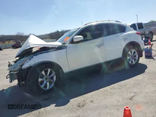 2010 Infiniti EX Journey with VIN JN1AJ0HPXAM703492, listed as a Copart auction lot 49443065 with Not Provided miles and Salvage Title. Bid and sale history available at carsss.com. Image 1.