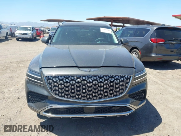 2025 Genesis GV80 Standard with VIN KMUHFESB6SU273191, listed as a IAAI auction lot 42121747 with 1,815 mi miles and . Bid and sale history available at DreamBid. Image 12.