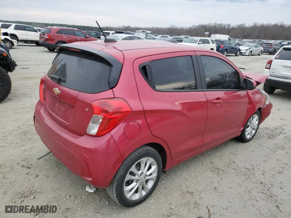 2020 Chevrolet Spark LT with VIN KL8CD6SA1LC408934, listed as a Copart auction lot 47179655 with 108,085 mi miles and Salvage Title. Bid and sale history available at carsss.com. Image 3.