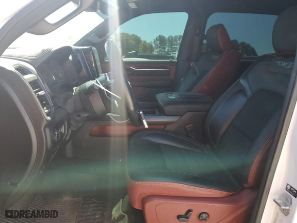 2021 Ram 1500 TRX with VIN 1C6SRFU99MN756338, listed as a Copart auction lot 53428025 with 17,086 mi miles and Salvage Title. Bid and sale history available at carsss.com. Image 7.